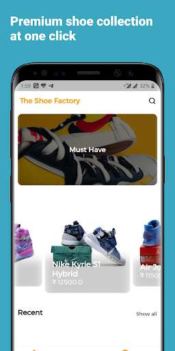 Run android online APK The Shoe Factory : Shoe shopping Store from MyAndroid or emulate The Shoe Factory : Shoe shopping Store using MyAndroid
