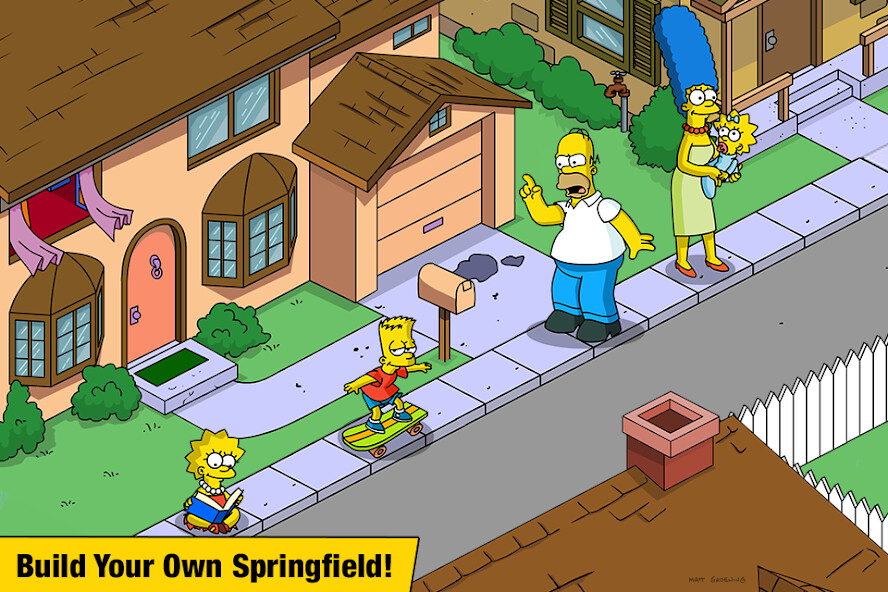 Emulate iPhone app The Simpsons™: Tapped Out using MyAndroid