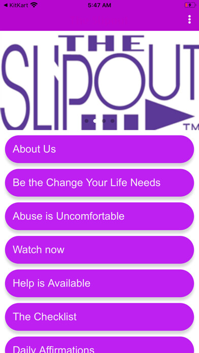 Emulate iPhone app The Slipout using MyAndroid