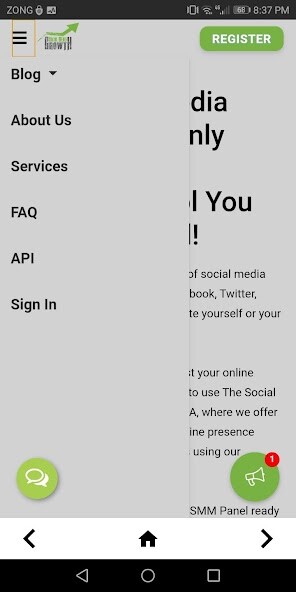 Emulate The Social Media Growth from MyAndroid or run The Social Media Growth using MyAndroid