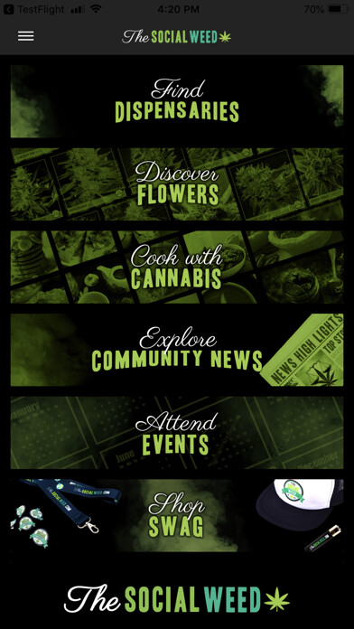 Emulate iPhone app The Social Weed using MyAndroid Emulate iPhone app The Social Weed using MyAndroid
