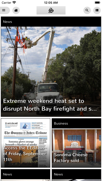 Emulate iPhone app The Sonoma Index-Tribune using MyAndroid Emulate iPhone app The Sonoma Index-Tribune using MyAndroid