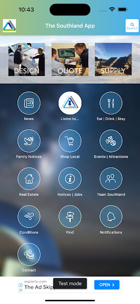 Emulate iPhone app The Southland App using MyAndroid Emulate iPhone app The Southland App using MyAndroid