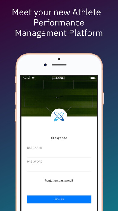 Emulate iPhone app The Sports Office App using MyAndroid