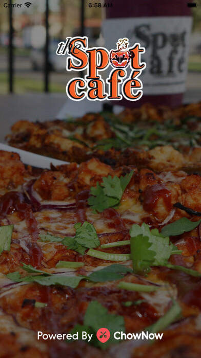Emulate iPhone app The Spot Cafe using MyAndroid