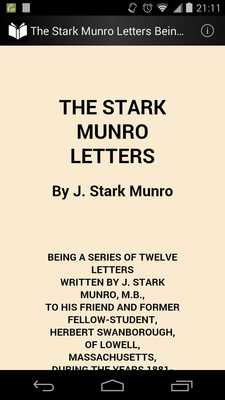 Emulate Android APK The Stark Munro Letters