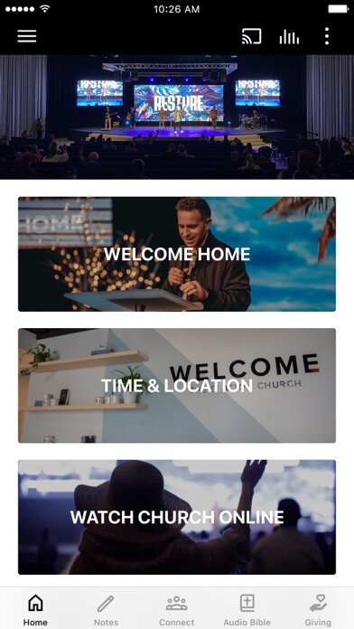 Emulate iPhone app The Station Church using MyAndroid Emulate iPhone app The Station Church using MyAndroid