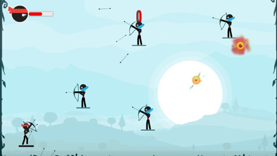Emulate iPhone app The Stickman Archers - shooting games using MyAndroid Emulate iPhone app The Stickman Archers - shooting games using MyAndroid