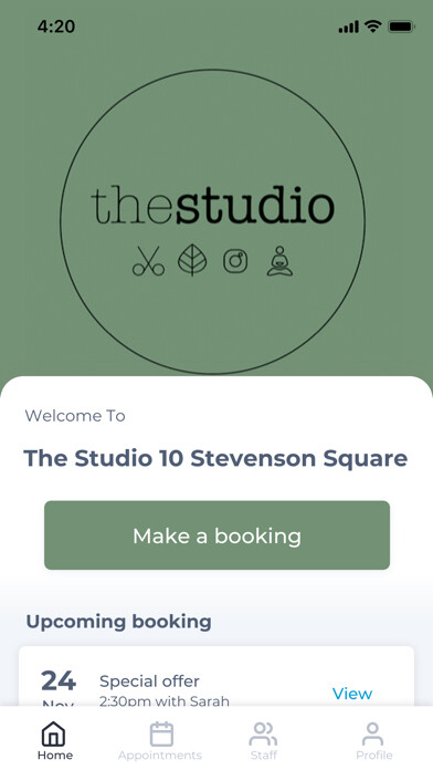 Emulate iPhone app The Studio 10 Stevenson Square using MyAndroid Emulate iPhone app The Studio 10 Stevenson Square using MyAndroid