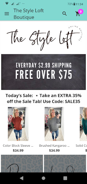 Run android online APK The Style Loft Online Boutique from MyAndroid or emulate The Style Loft Online Boutique using MyAndroid