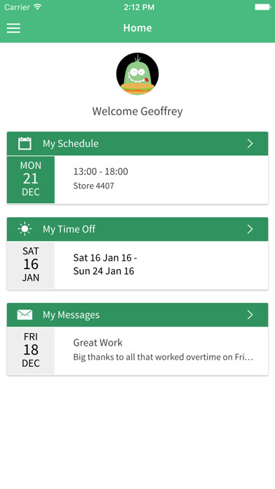 Emulate iPhone app The SUBWAY® Labor Scheduler using MyAndroid Emulate iPhone app The SUBWAY® Labor Scheduler using MyAndroid