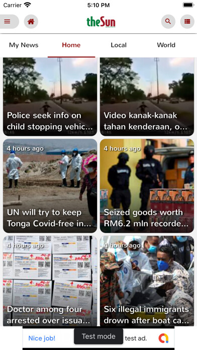 Emulate iPhone app theSundaily Web & iPaper using MyAndroid Emulate iPhone app theSundaily Web & iPaper using MyAndroid