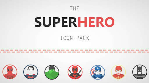 Emulate Android APK The Superhero-Icon Pack/Theme