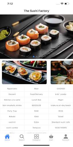Run android online APK The Sushi Factory from MyAndroid or emulate The Sushi Factory using MyAndroid