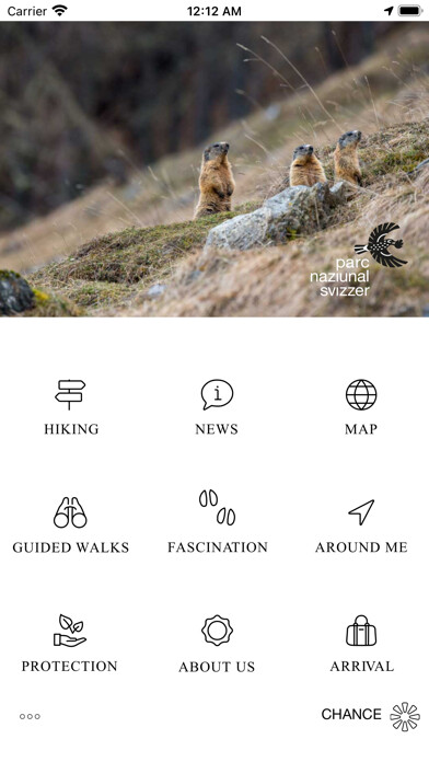 Emulate iPhone app The Swiss National Park using MyAndroid Emulate iPhone app The Swiss National Park using MyAndroid