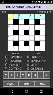 Emulate Android APK The Synonym Challenge (demo) Emulate Android APK The Synonym Challenge (demo)