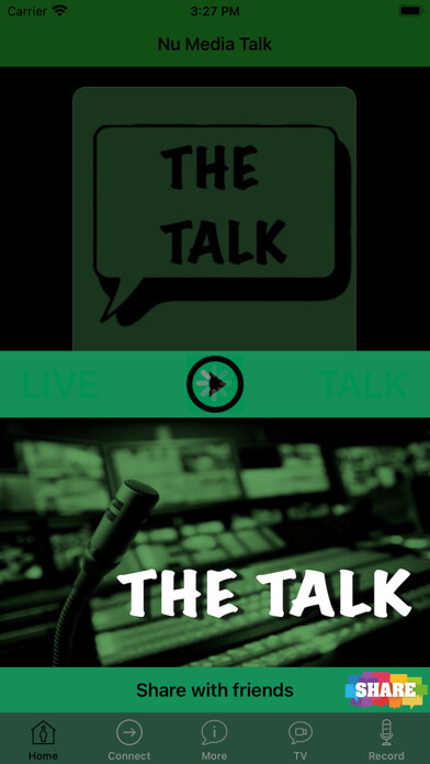 Emulate iPhone app The Talk. using MyAndroid Emulate iPhone app The Talk. using MyAndroid