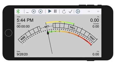 Emulate iPhone app Theta-Meter light using MyAndroid