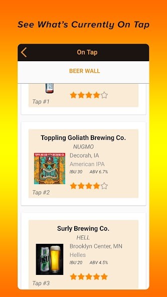 Run android online APK The Tap Beer Wall from MyAndroid or emulate The Tap Beer Wall using MyAndroid