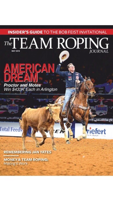 Emulate iPhone app The Team Roping Journal using MyAndroid