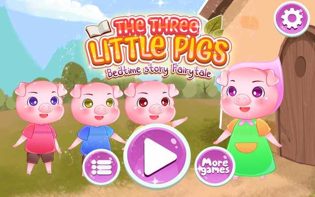Emulate Android APK The Three Little Pigs, Bedtime Story Fairytale