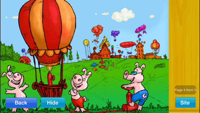 Emulate iPhone app The Three Little Pigs - Collection using MyAndroid Emulate iPhone app The Three Little Pigs - Collection using MyAndroid