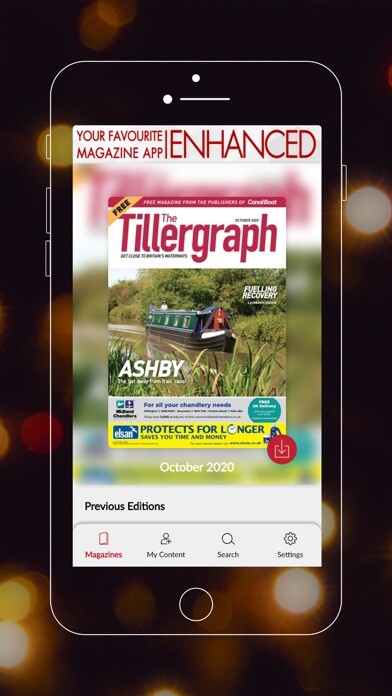 Emulate iPhone app The Tillergraph Magazine using MyAndroid