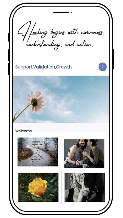 Emulate iPhone app The Toolbox for Healing using MyAndroid