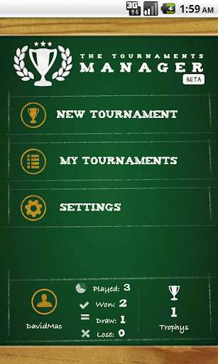 Run android online APK The Tournaments Manager from MyAndroid or emulate The Tournaments Manager using MyAndroid