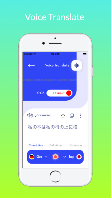 Emulate iPhone app The Translate App using MyAndroid Emulate iPhone app The Translate App using MyAndroid