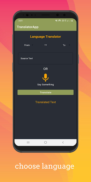 Run android online APK The Translator from MyAndroid or emulate The Translator using MyAndroid