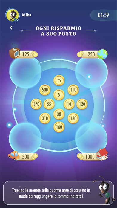 Emulate iPhone app The Treasure of Mica the Ant using MyAndroid