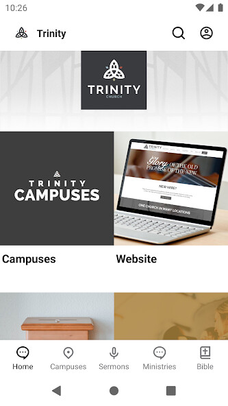 Emulate Android APK The Trinity Church App Emulate Android APK The Trinity Church App