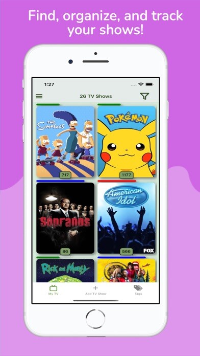 Emulate iPhone app The TV Tracker using MyAndroid Emulate iPhone app The TV Tracker using MyAndroid