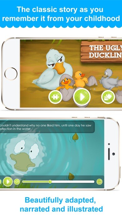 Emulate iPhone app The Ugly Duckling - Narrated Children Story using MyAndroid Emulate iPhone app The Ugly Duckling - Narrated Children Story using MyAndroid