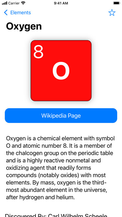 Emulate iPhone app The Ultimate Periodic Table using MyAndroid Emulate iPhone app The Ultimate Periodic Table using MyAndroid