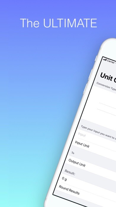 Emulate iPhone app The ULTIMATE Unit Converter using MyAndroid Emulate iPhone app The ULTIMATE Unit Converter using MyAndroid