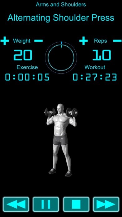 Emulate iPhone app The Ultimate Workout using MyAndroid Emulate iPhone app The Ultimate Workout using MyAndroid