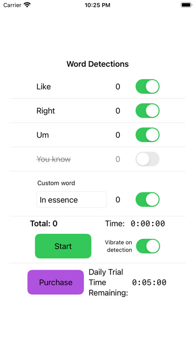 Emulate iPhone app The Um Detector using MyAndroid Emulate iPhone app The Um Detector using MyAndroid
