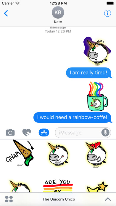 Emulate iPhone app The Unicorn Unico using MyAndroid