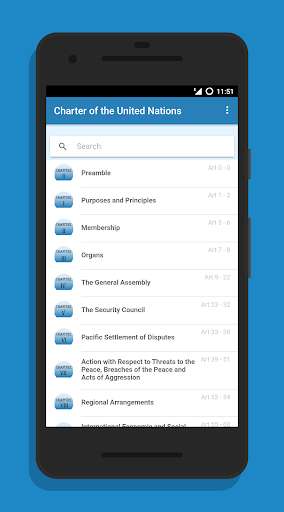 Run android online APK The United Nations Charter from MyAndroid or emulate The United Nations Charter using MyAndroid