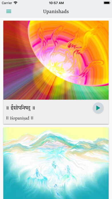 Emulate iPhone app The Upanishads using MyAndroid Emulate iPhone app The Upanishads using MyAndroid