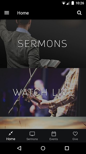 Emulate iPhone app The Vail Church using MyAndroid Emulate iPhone app The Vail Church using MyAndroid