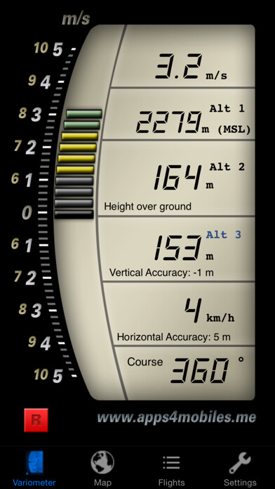 Emulate iPhone app theVariometer using MyAndroid Emulate iPhone app theVariometer using MyAndroid
