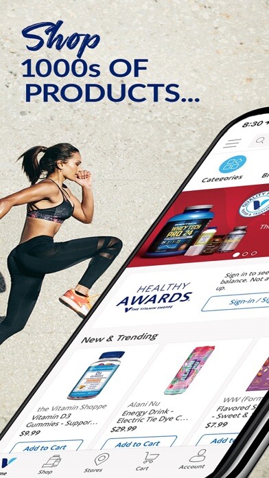 Emulate iPhone app The Vitamin Shoppe using MyAndroid Emulate iPhone app The Vitamin Shoppe using MyAndroid