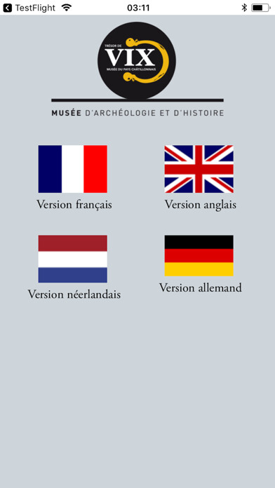 Emulate iPhone app The Vix Treasure Museum Guide using MyAndroid