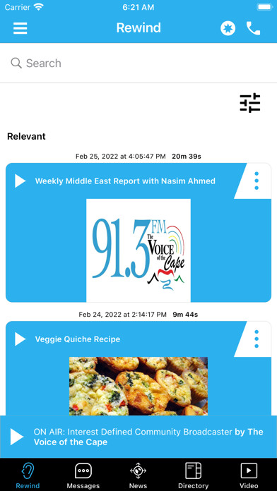 Emulate iPhone app The Voice of the Cape using MyAndroid Emulate iPhone app The Voice of the Cape using MyAndroid