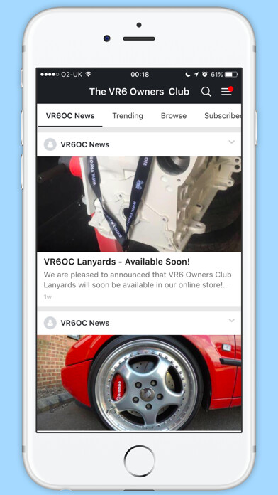 Emulate iPhone app The VR6 Owners Club using MyAndroid Emulate iPhone app The VR6 Owners Club using MyAndroid