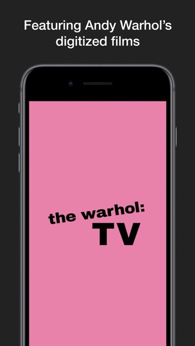 Emulate iPhone app The Warhol: TV using MyAndroid