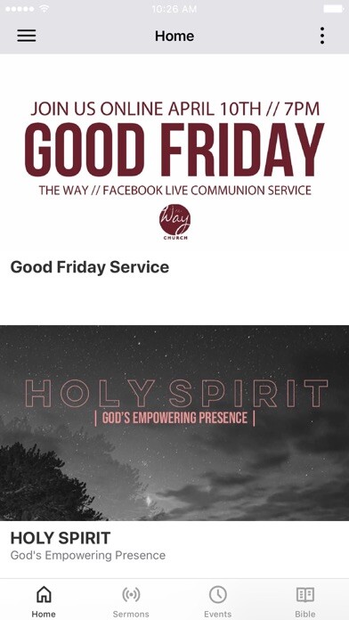 Emulate iPhone app The Way Church (Elk City) using MyAndroid Emulate iPhone app The Way Church (Elk City) using MyAndroid